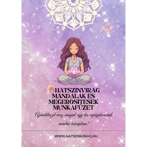  Letölthető Mandalás Színező és Megerősítések Munkafüzet
